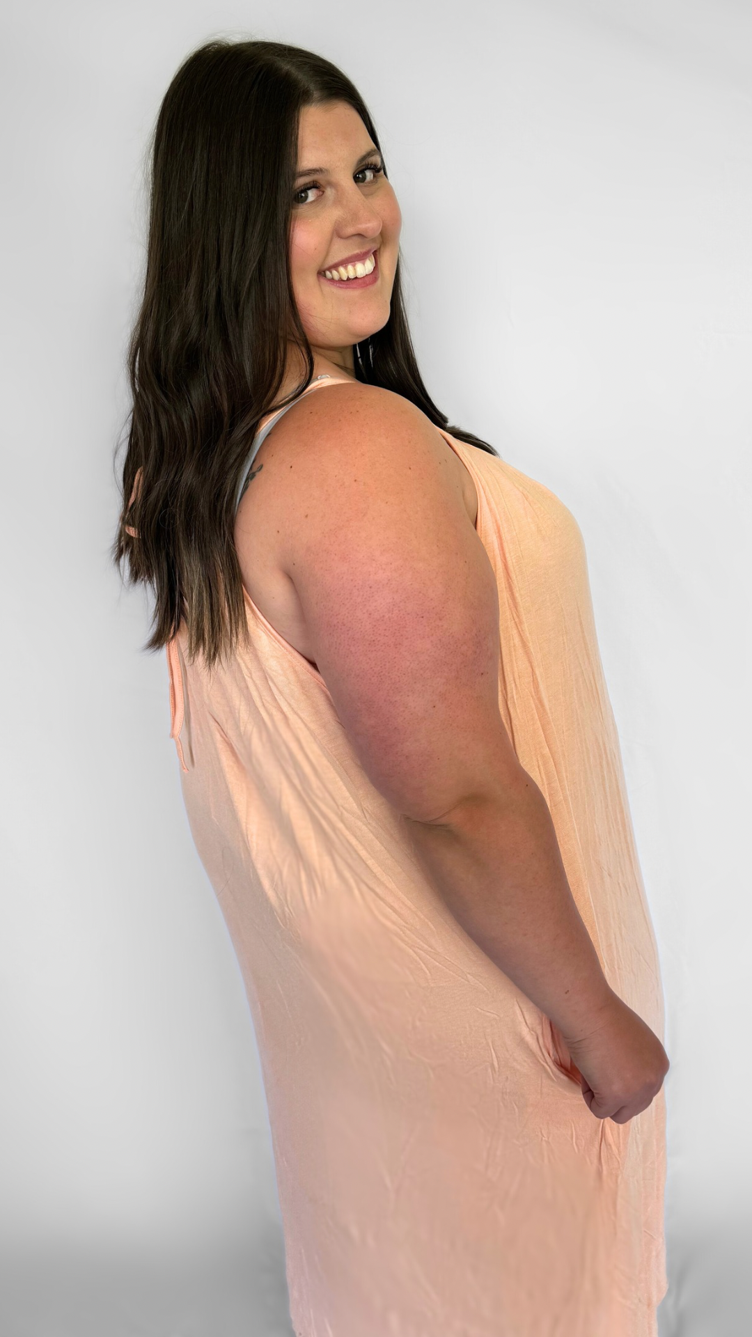 Pink Clay Summer Dress