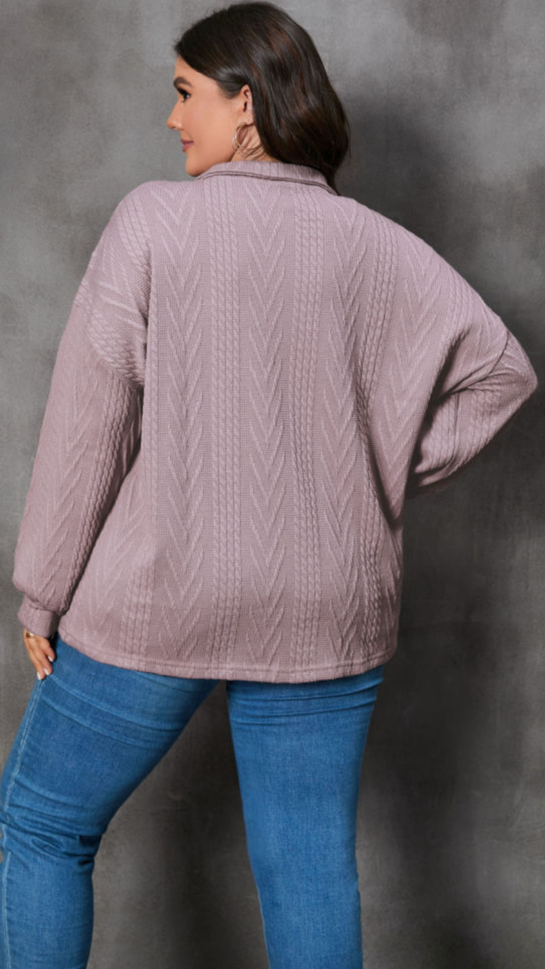Textured Knit Pullover