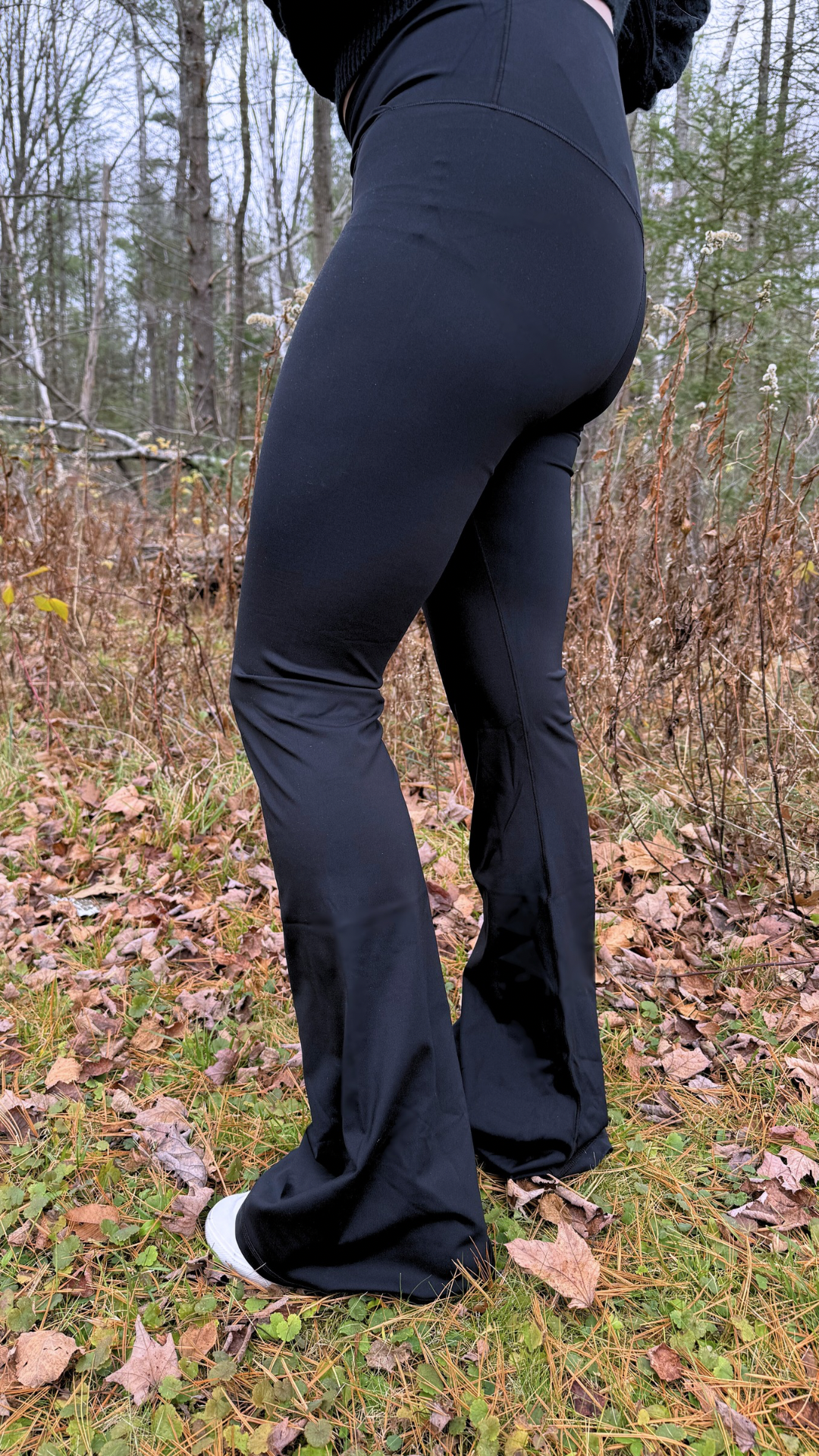 Black Flared Leggings
