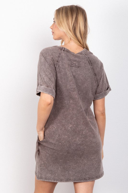 Oversized Knit Mini Dress