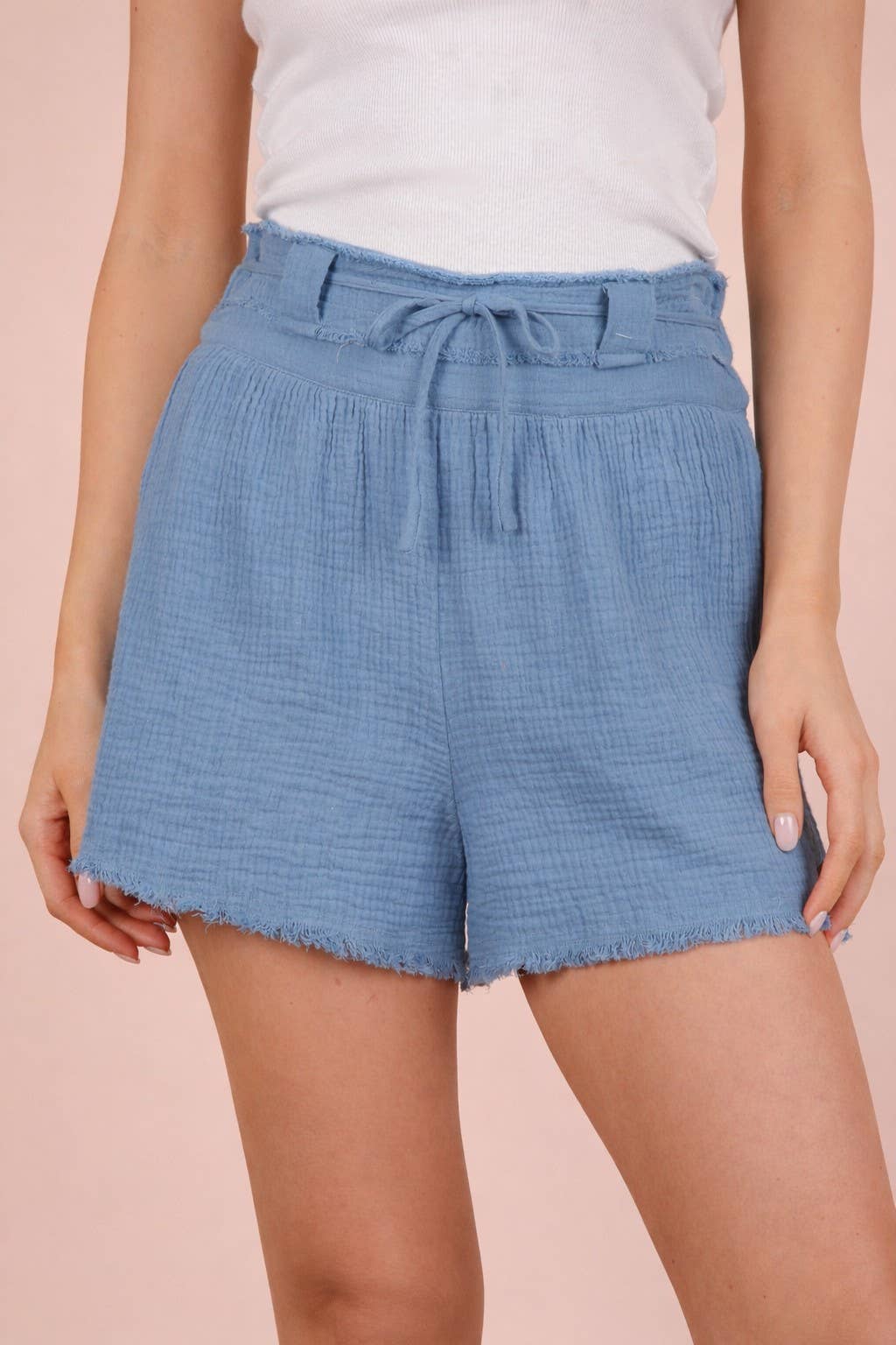 Denim Cotton Shorts