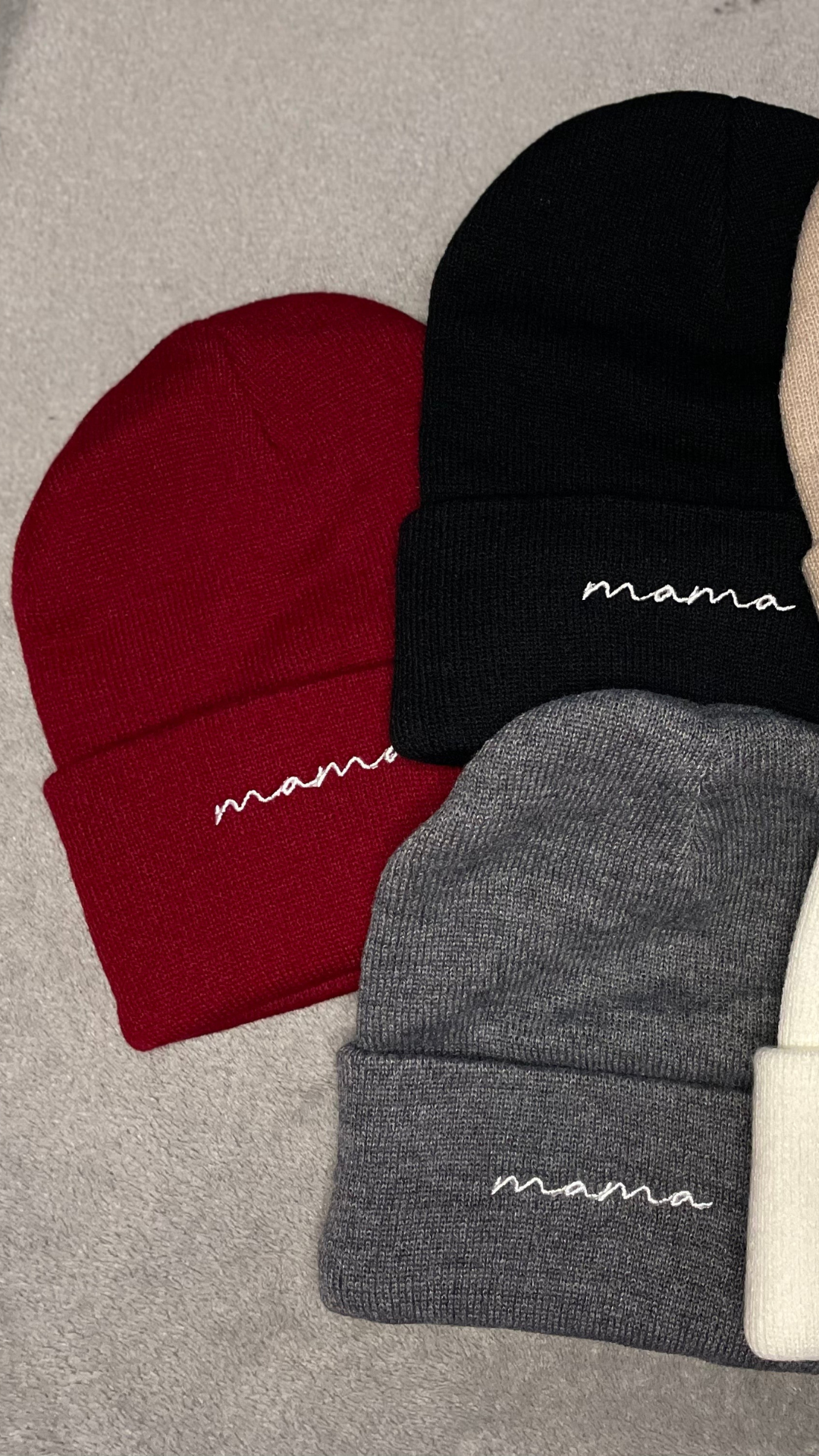 "Mama" Beanie Hats