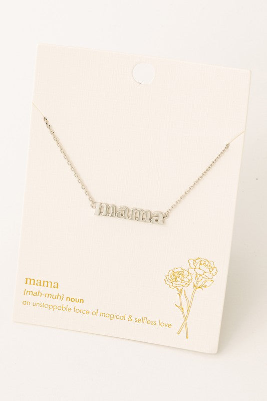 Mama Charm Necklace