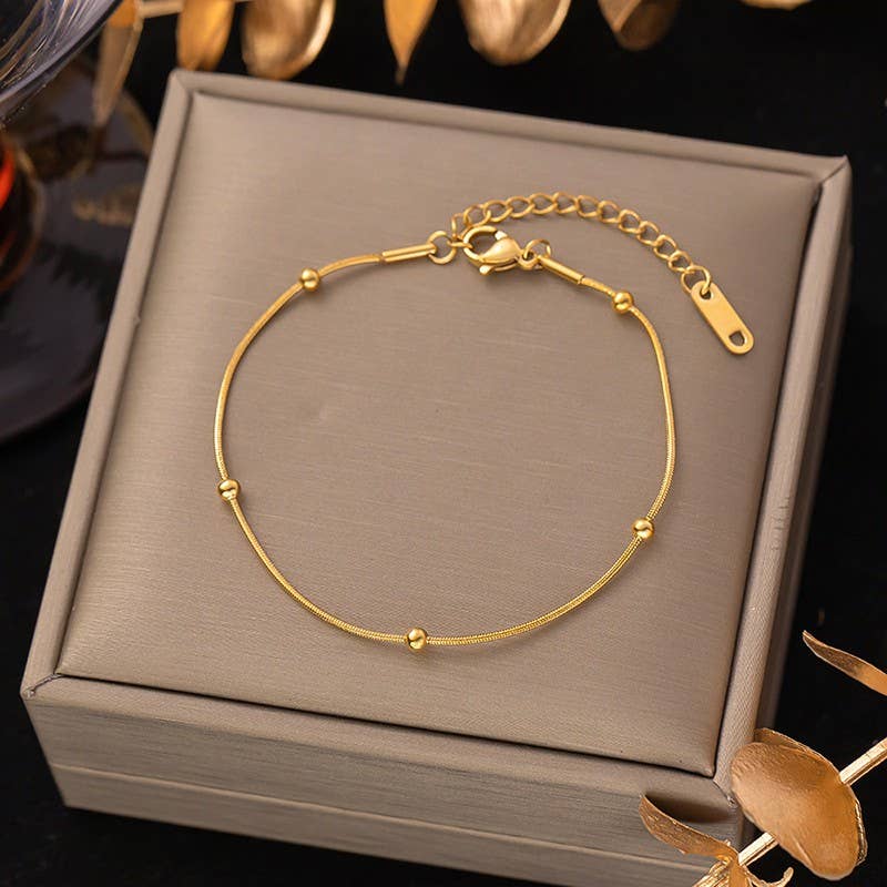 Ball Chain Tarnish Free Bracelet