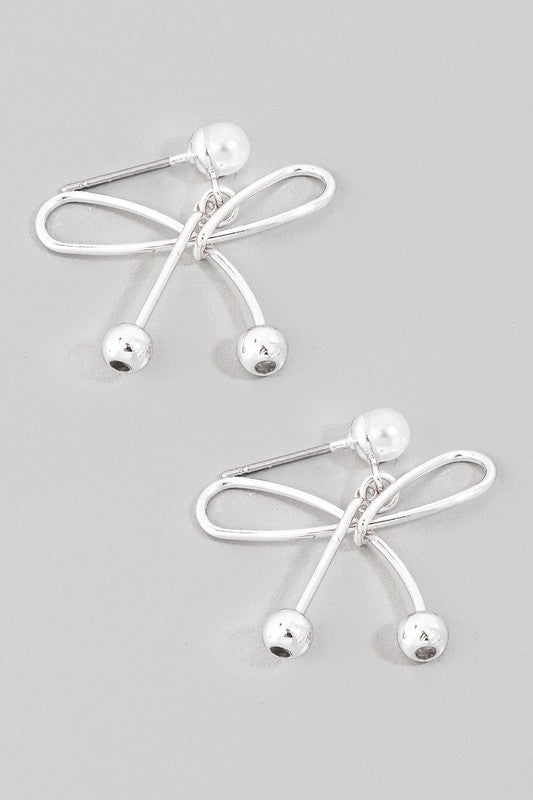 Bow Stud Earrings