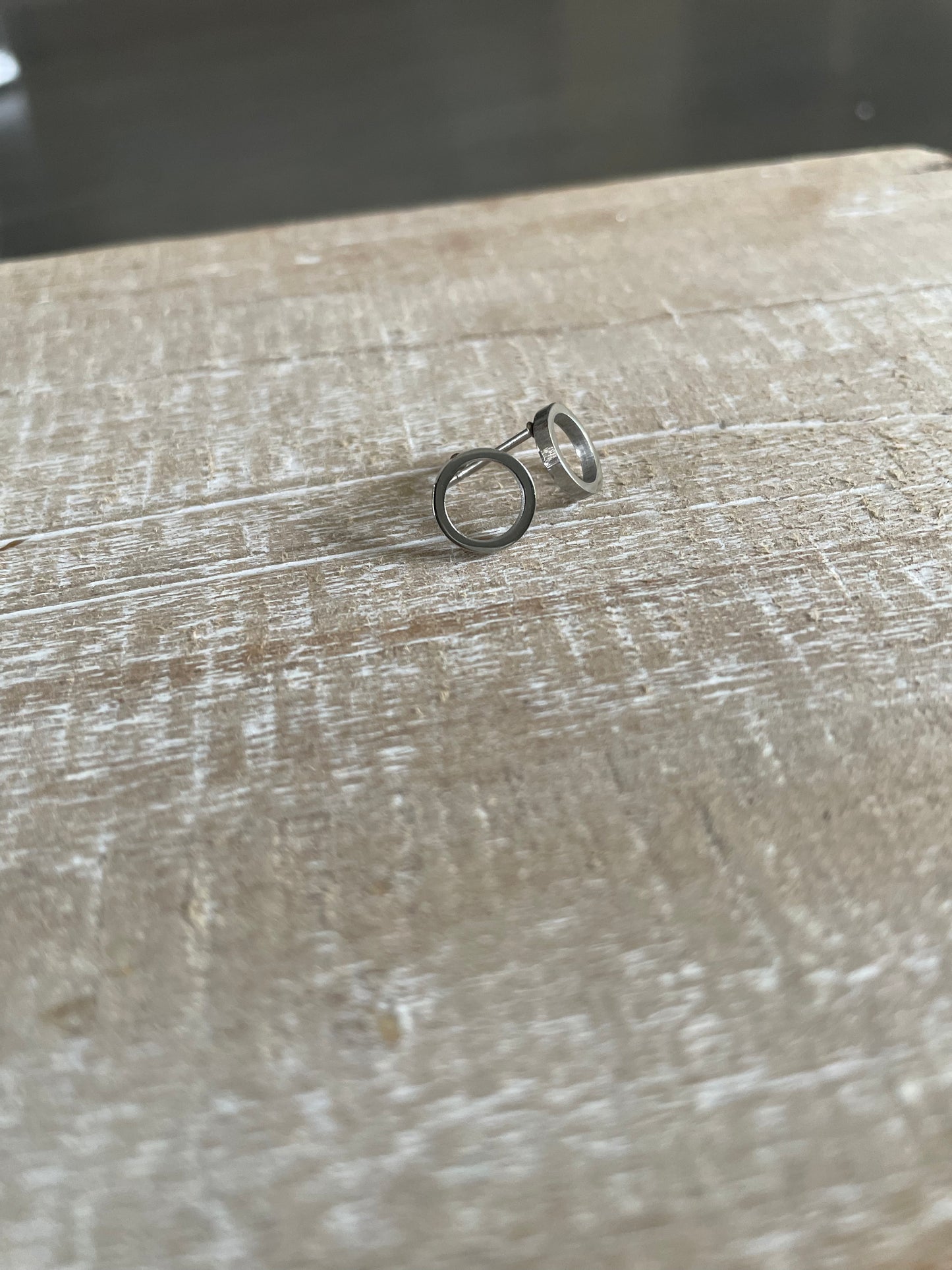 Silver Mini Stud Earrings