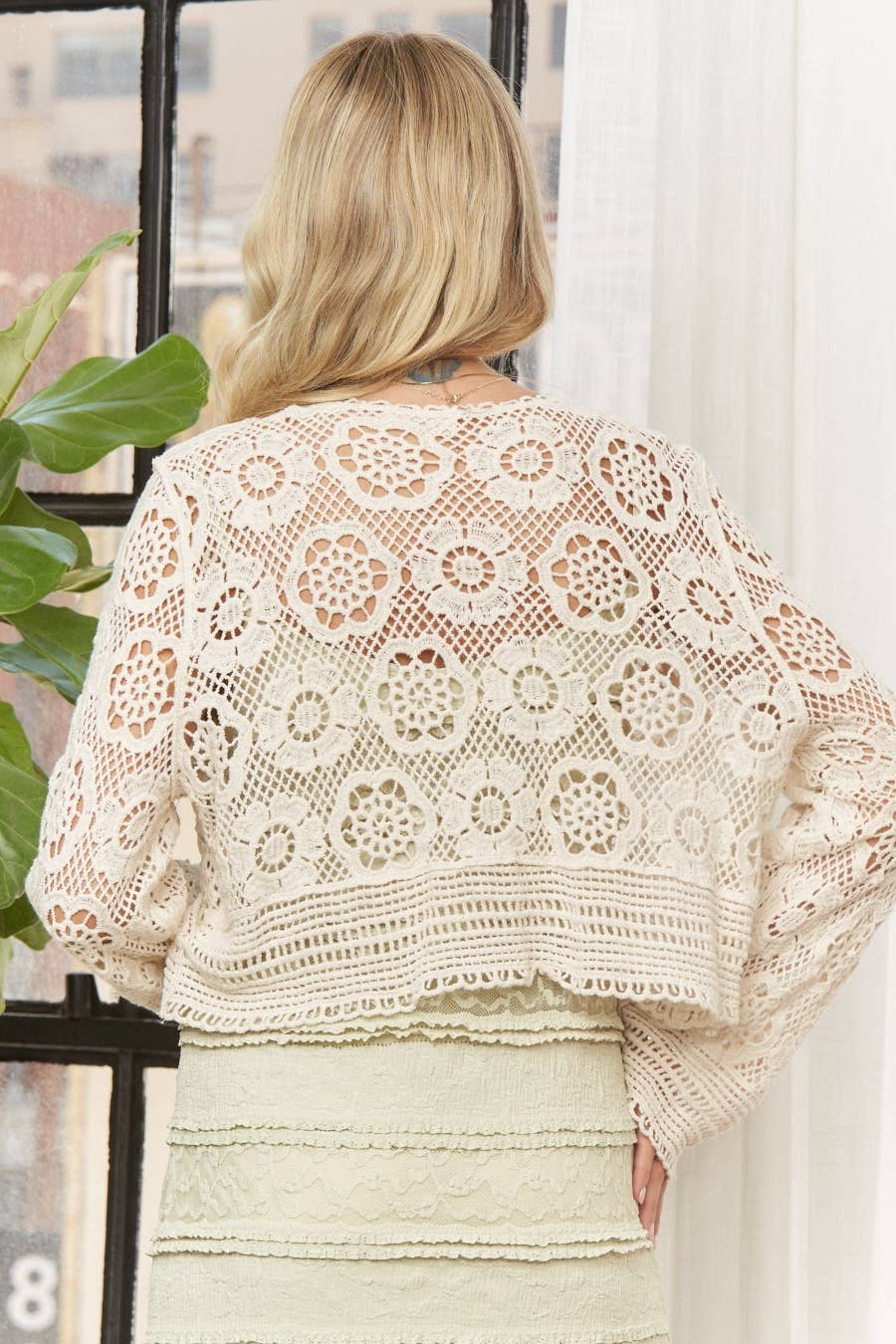 Crochet Lace Cardigan