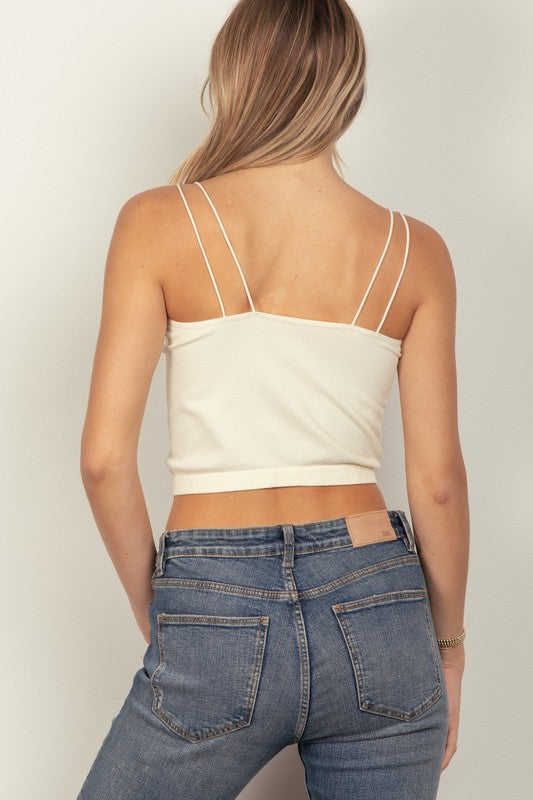 Double Strap Fit Tank-W