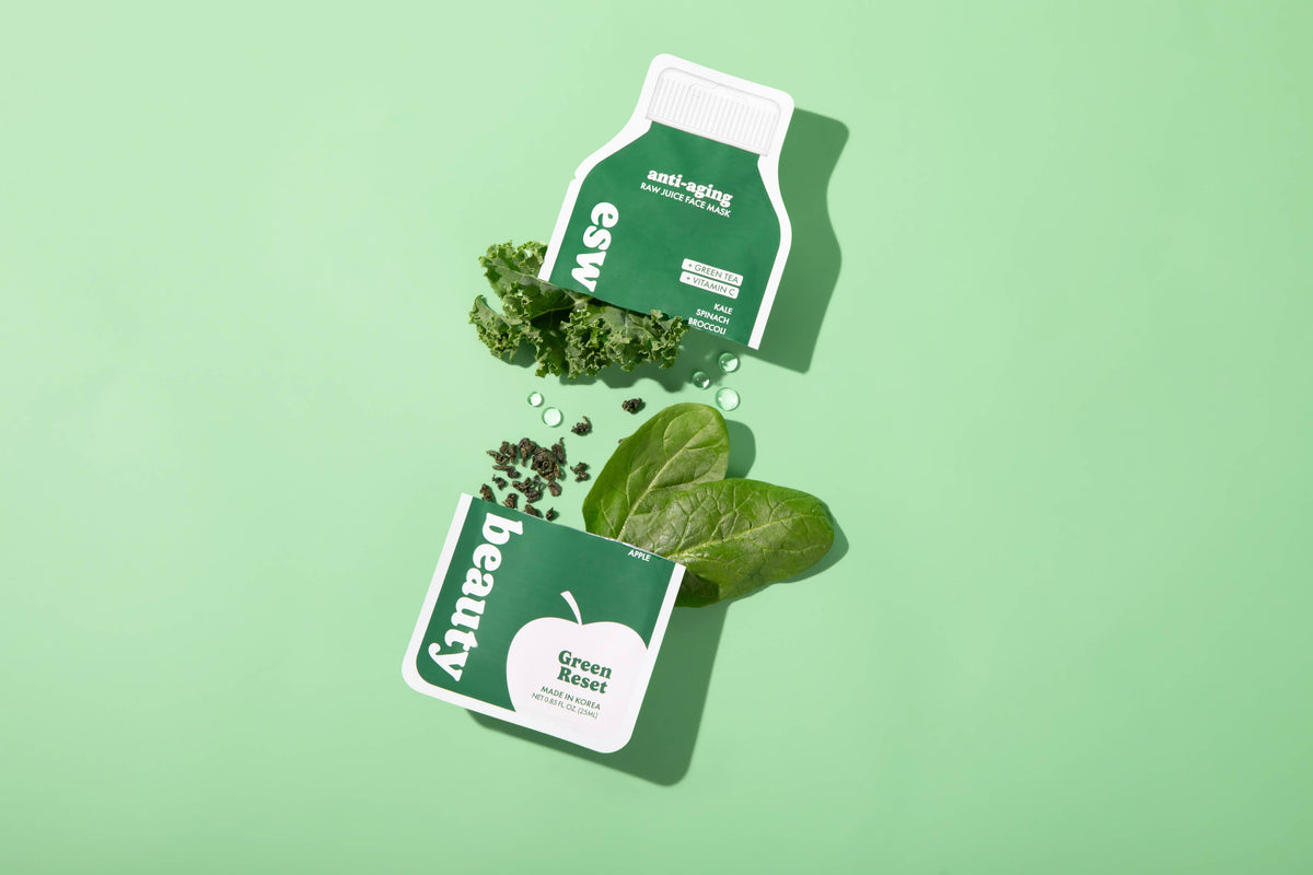 Green Reset Anti Aging Raw Juice Sheet Mask