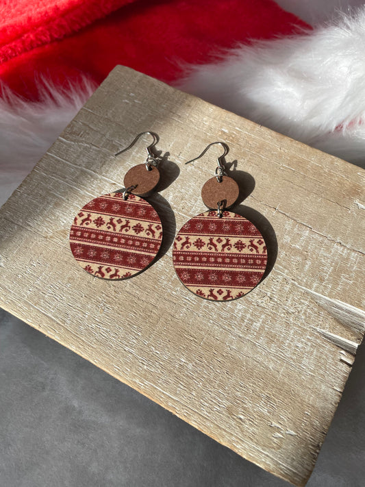 Reindeer Dangle Earrings