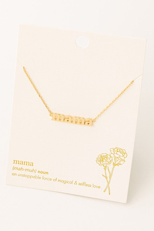 Mama Charm Necklace