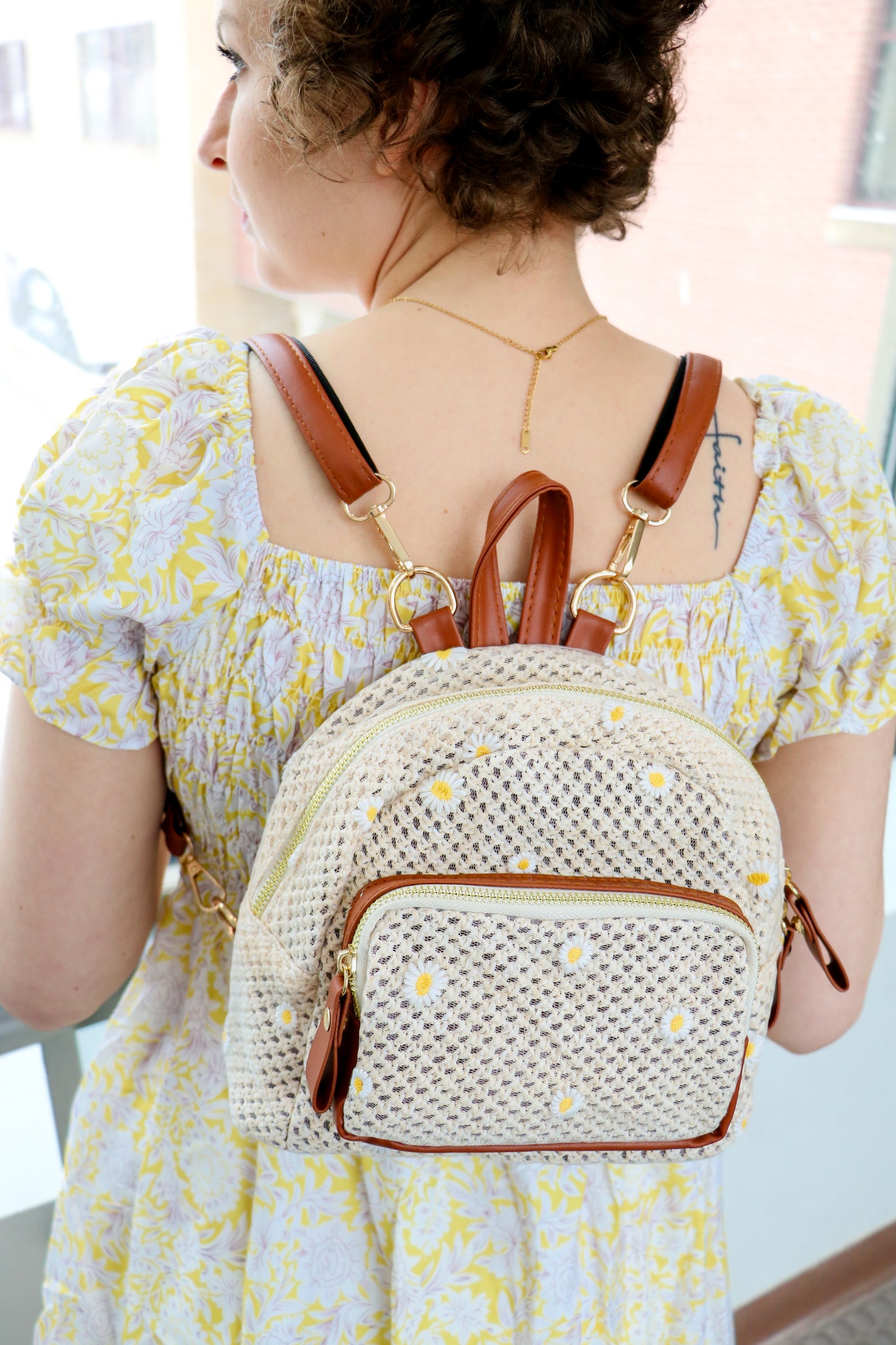 Daisy Mini Backpack