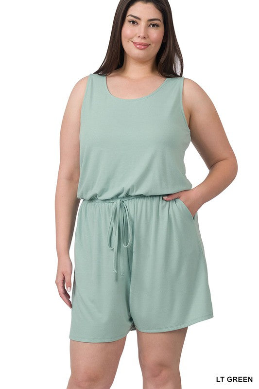 Romper with Pockets- LG