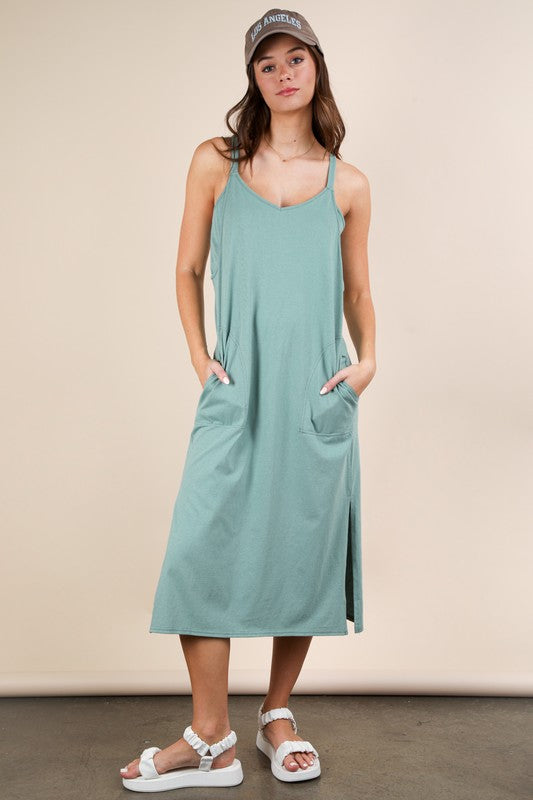 Sage Midi Dress