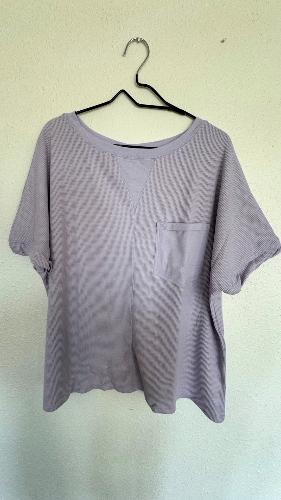 Orchid Petal Waffle Top