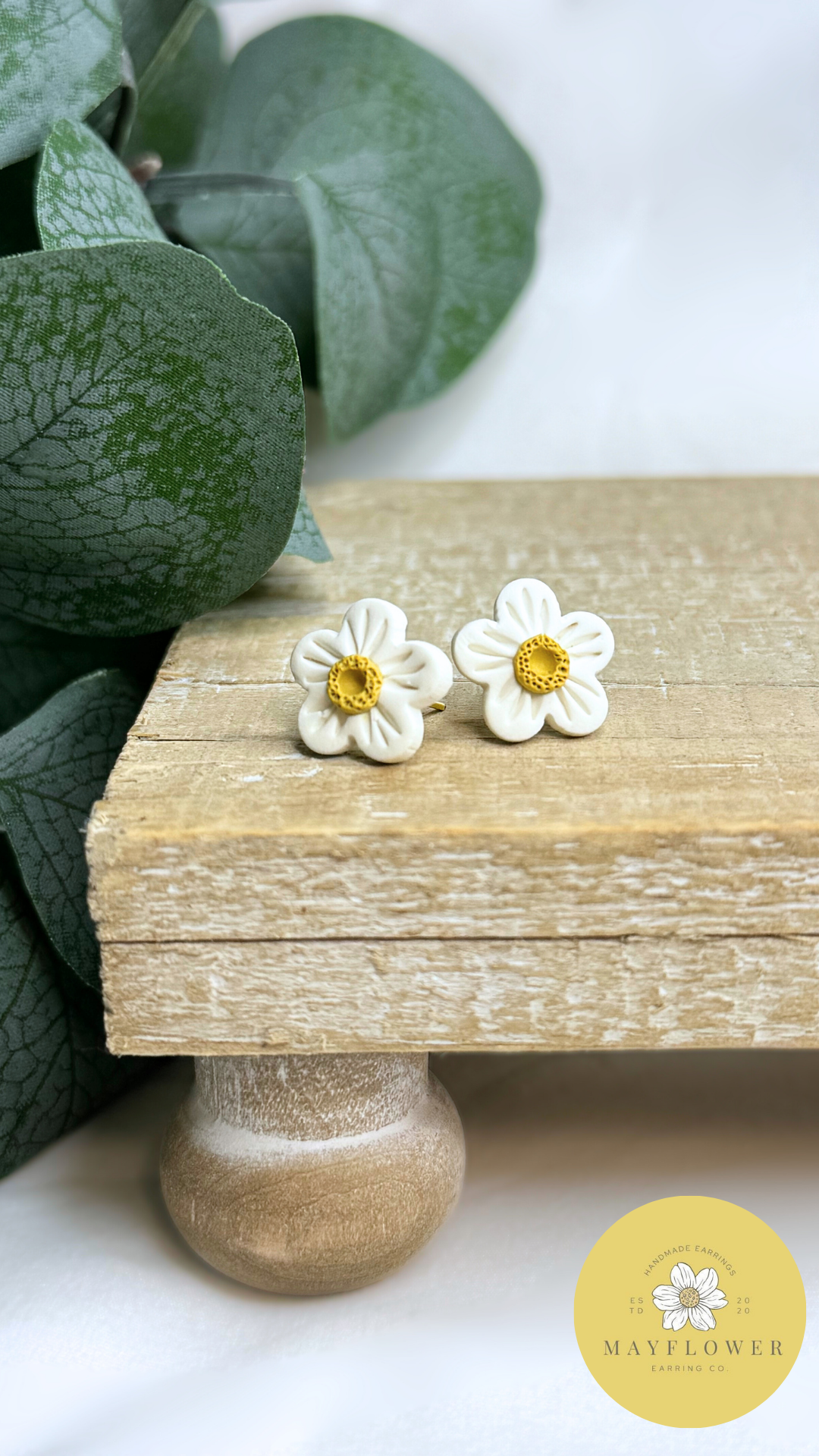 Mayflower Earring Co. Daisy Stud