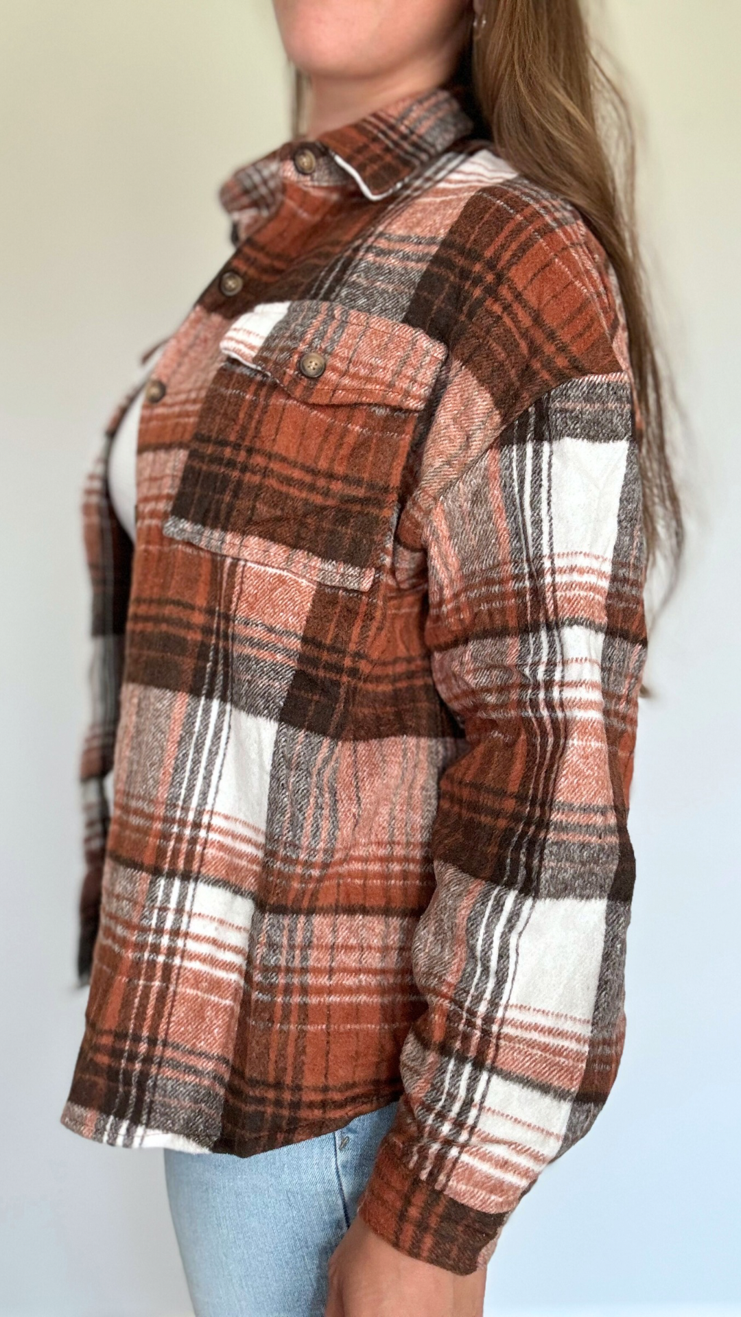 Brown Plaid Flannel