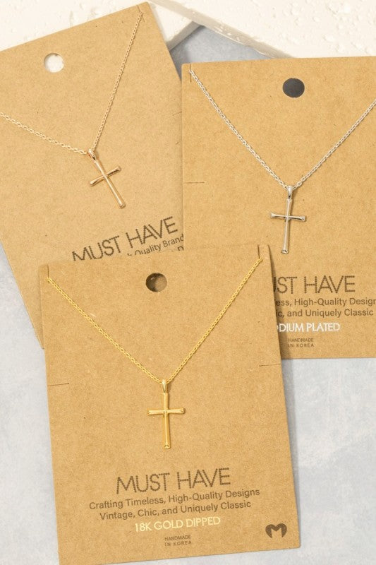Must Have Cross Necklace