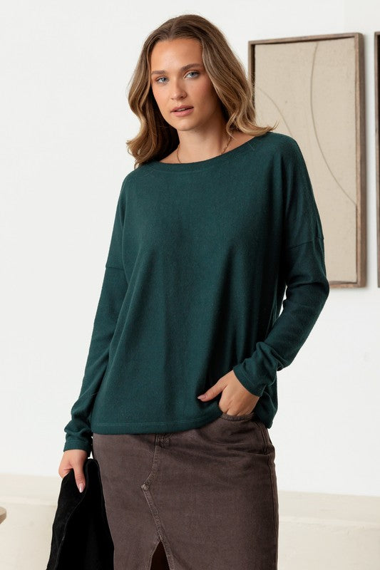 Long Sleeve Crew Neck-HG