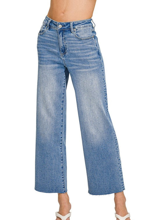 High Waist Wide Leg Jeans