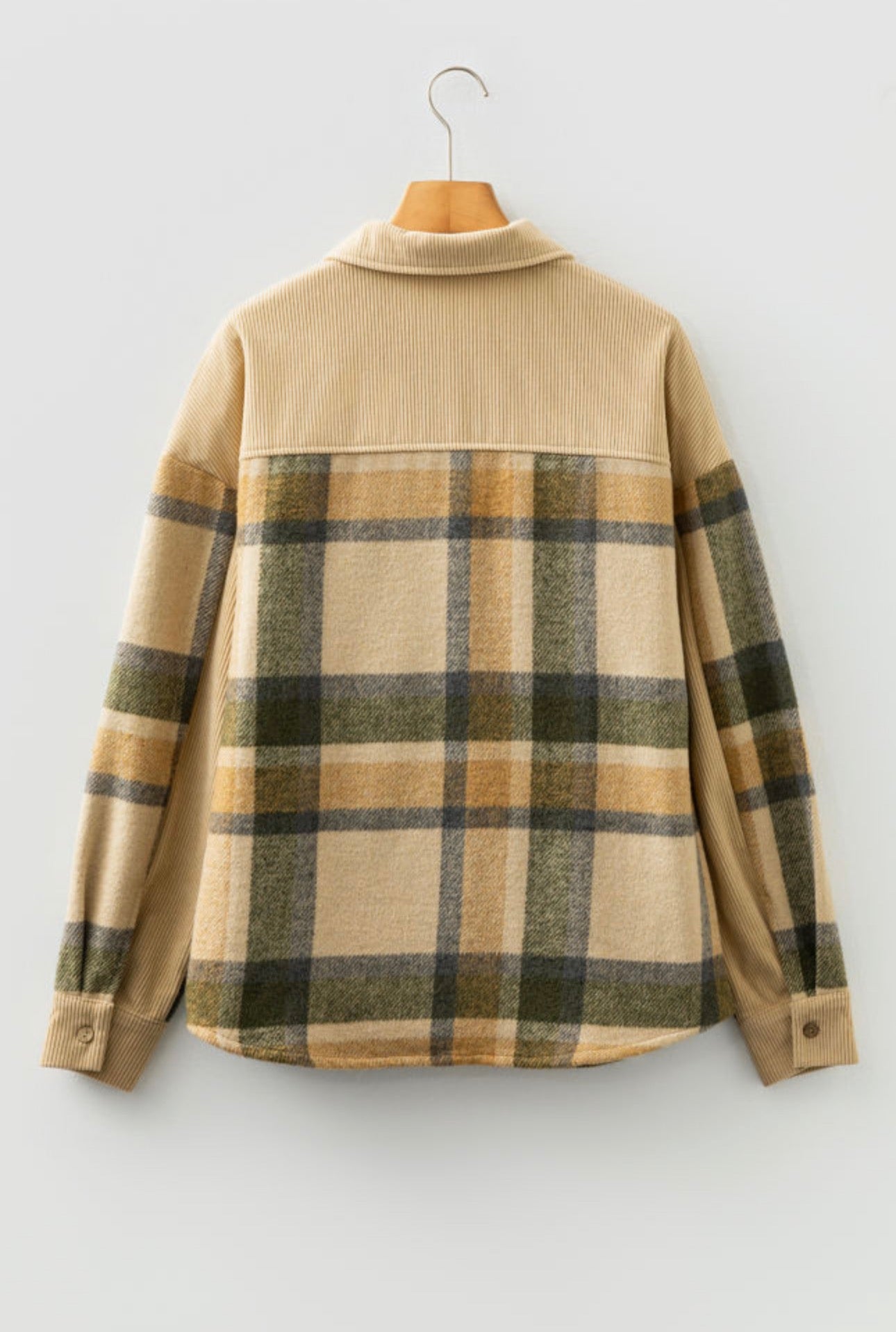 Parchment Corduroy Shacket