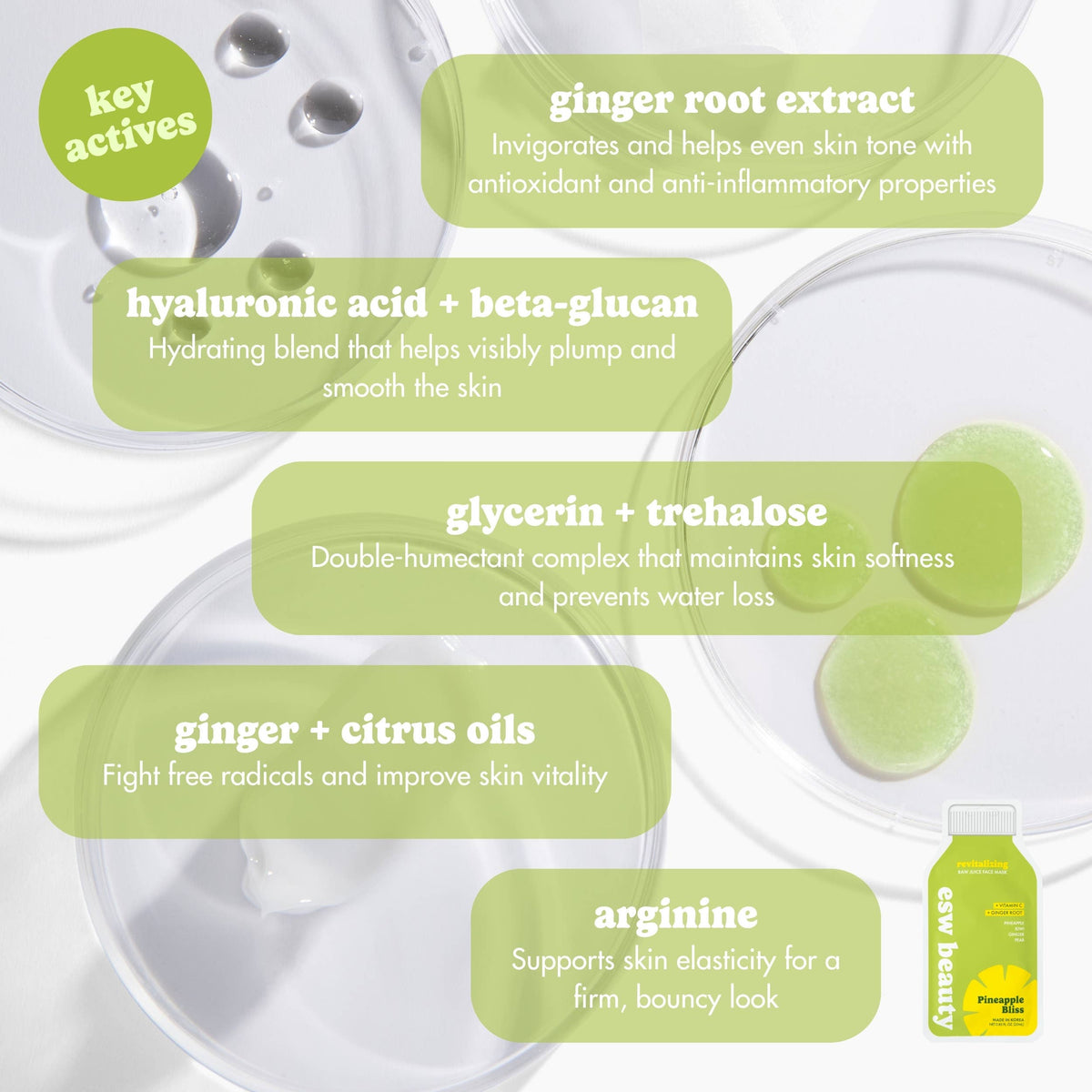 Pineapple Bliss Revitalizing Raw Juice Sheet Mask
