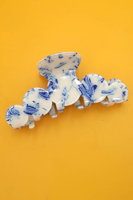Vintage Toile Hair Clip